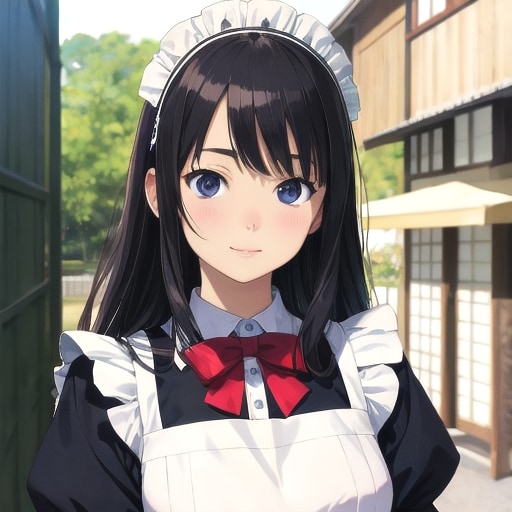 ちちぷいメイド２ | の人気AIイラスト・グラビア