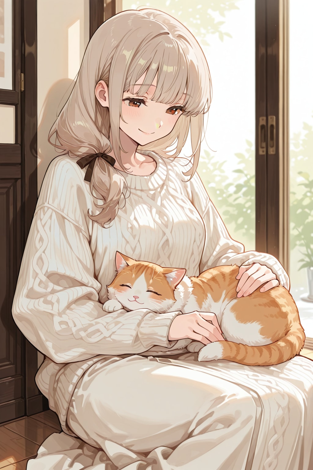 ギャルちゃんと猫