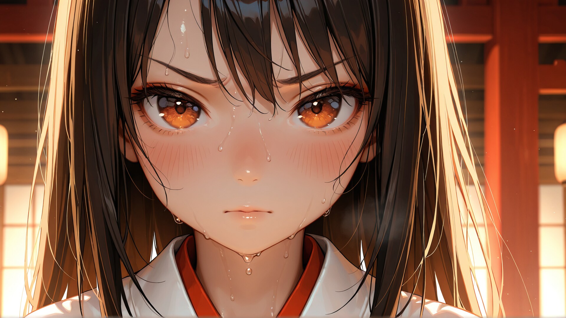 魅力的な汗 3 | の人気AIイラスト・グラビア