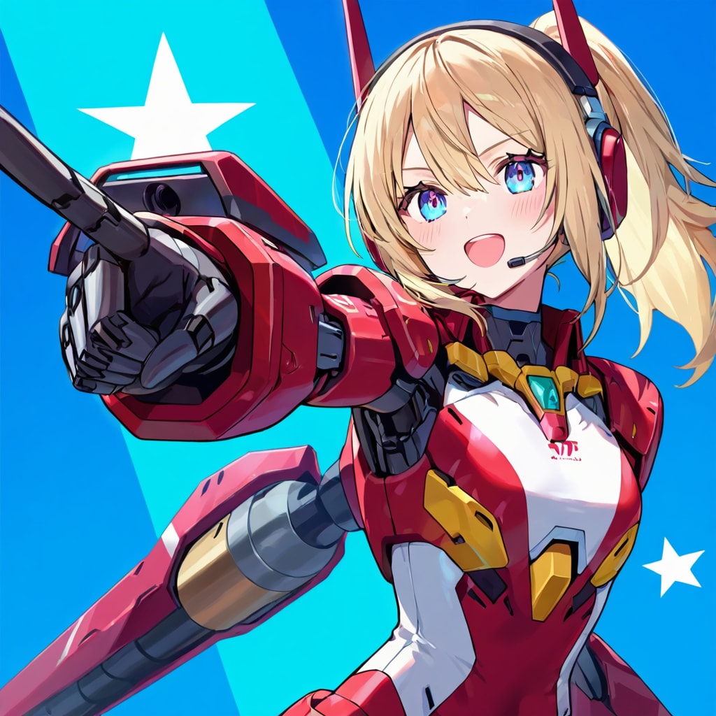 去年生成した今日のメカ娘をLILACで生成してみた
