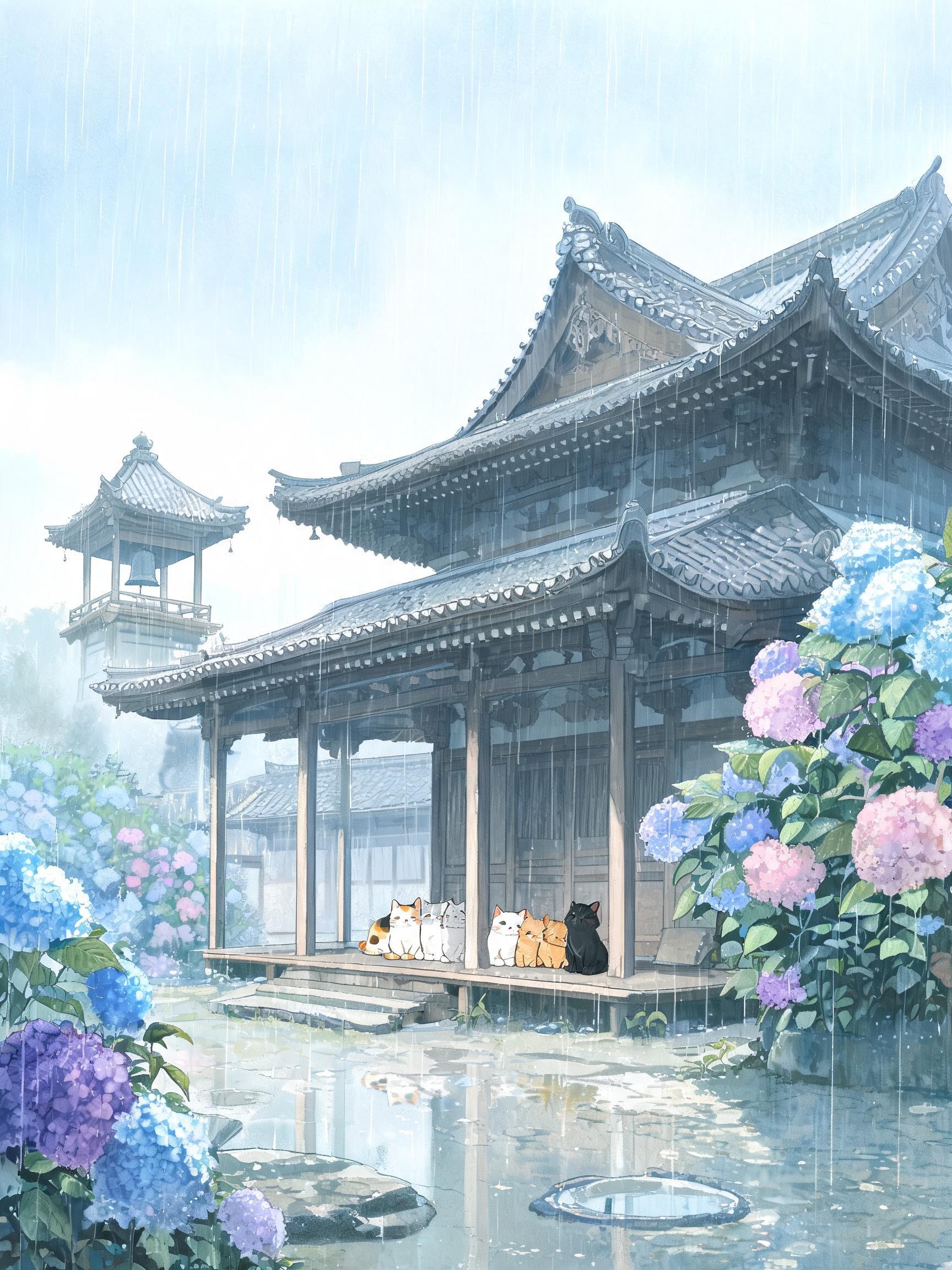 梅雨入り | の人気AIイラスト・グラビア
