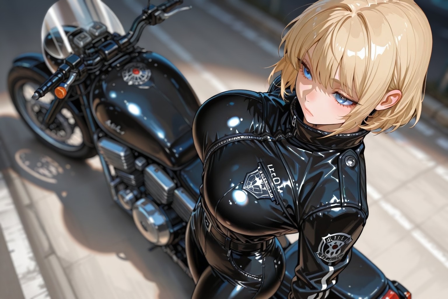 パツキンライダースガール