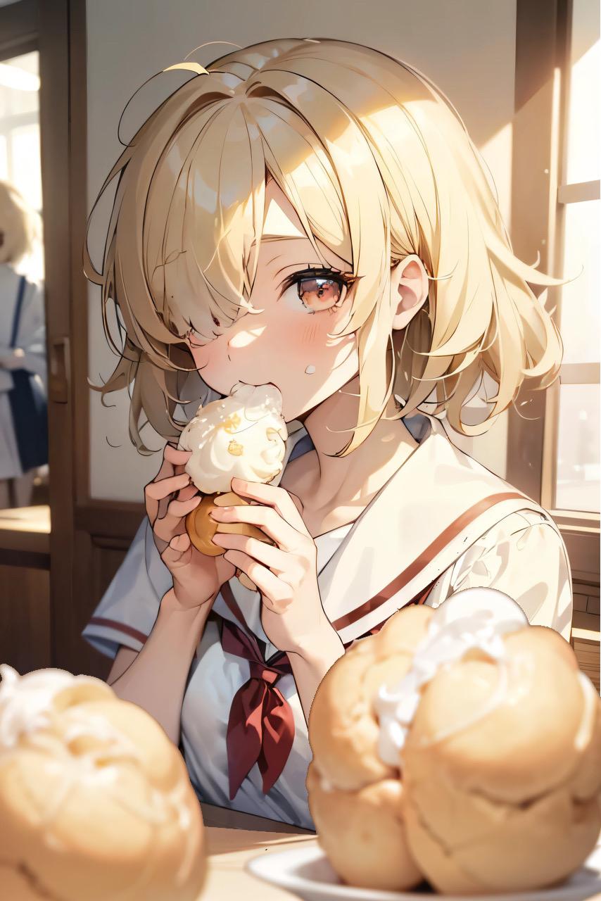 7/19_シュークリームの日 | の人気AIイラスト・グラビア