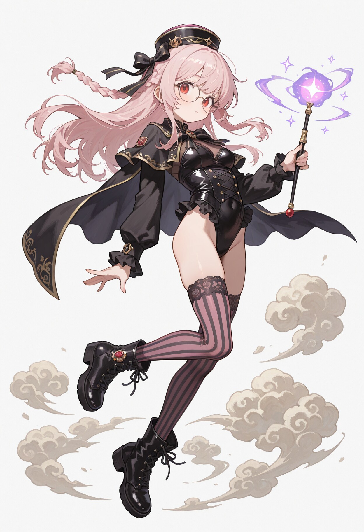 レオタードメガネの魔法使いちゃん