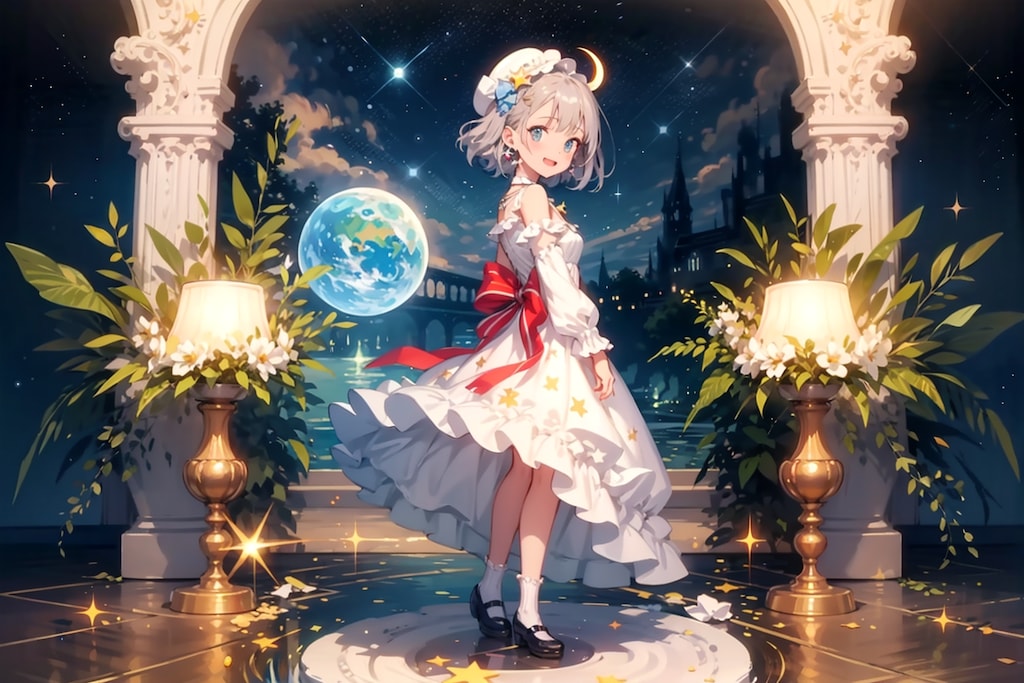 ロリータ風の銀河姫　みおちゃん