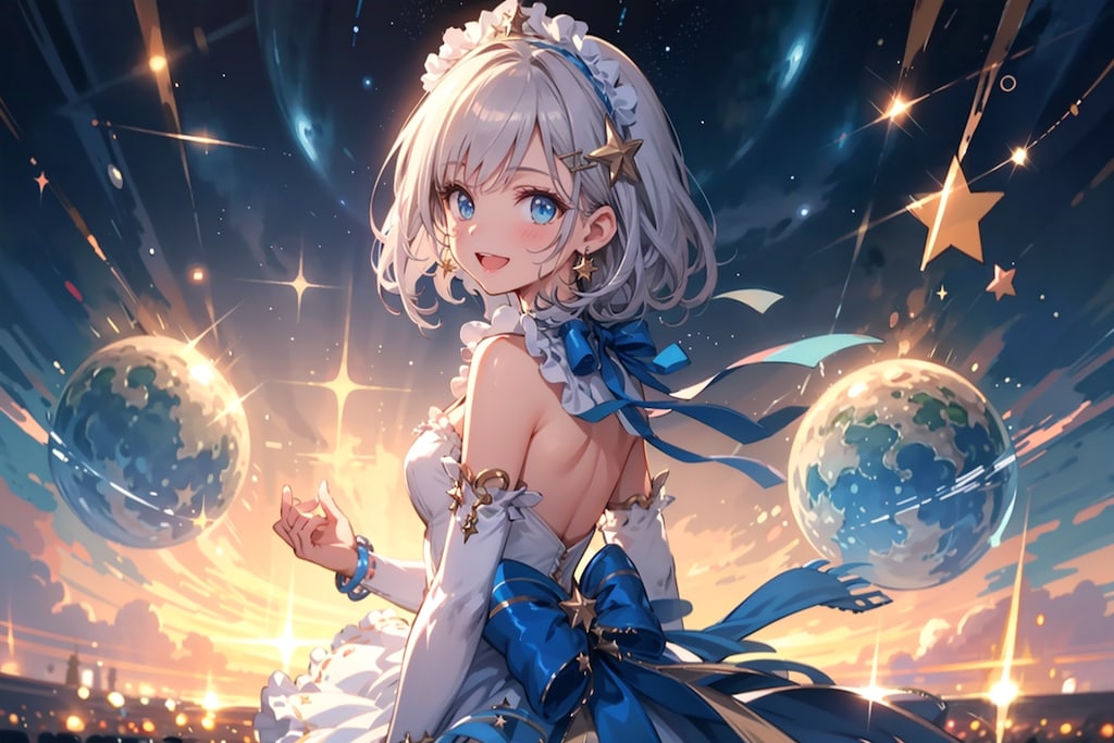 ロリータ風の銀河姫　みおちゃん