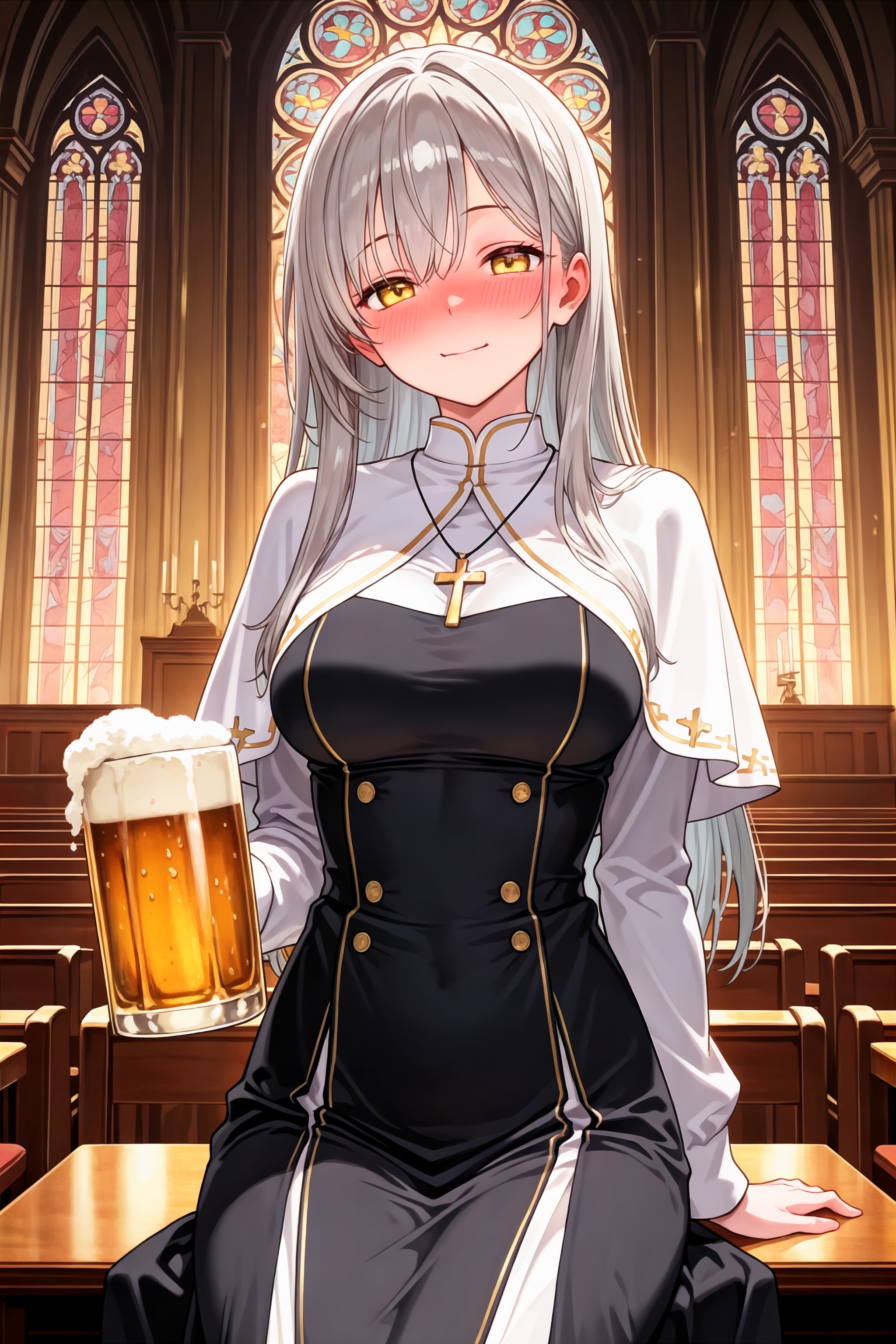 ほろ酔い司教さん | の人気AIイラスト・グラビア