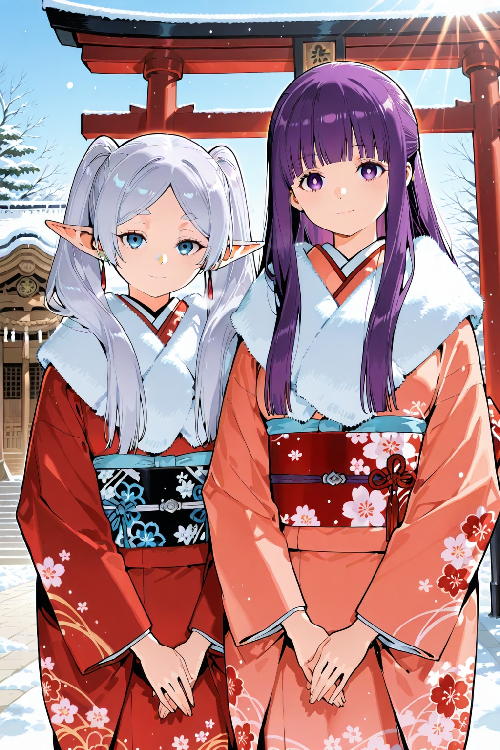 フリーレンさまとフェルンちゃん