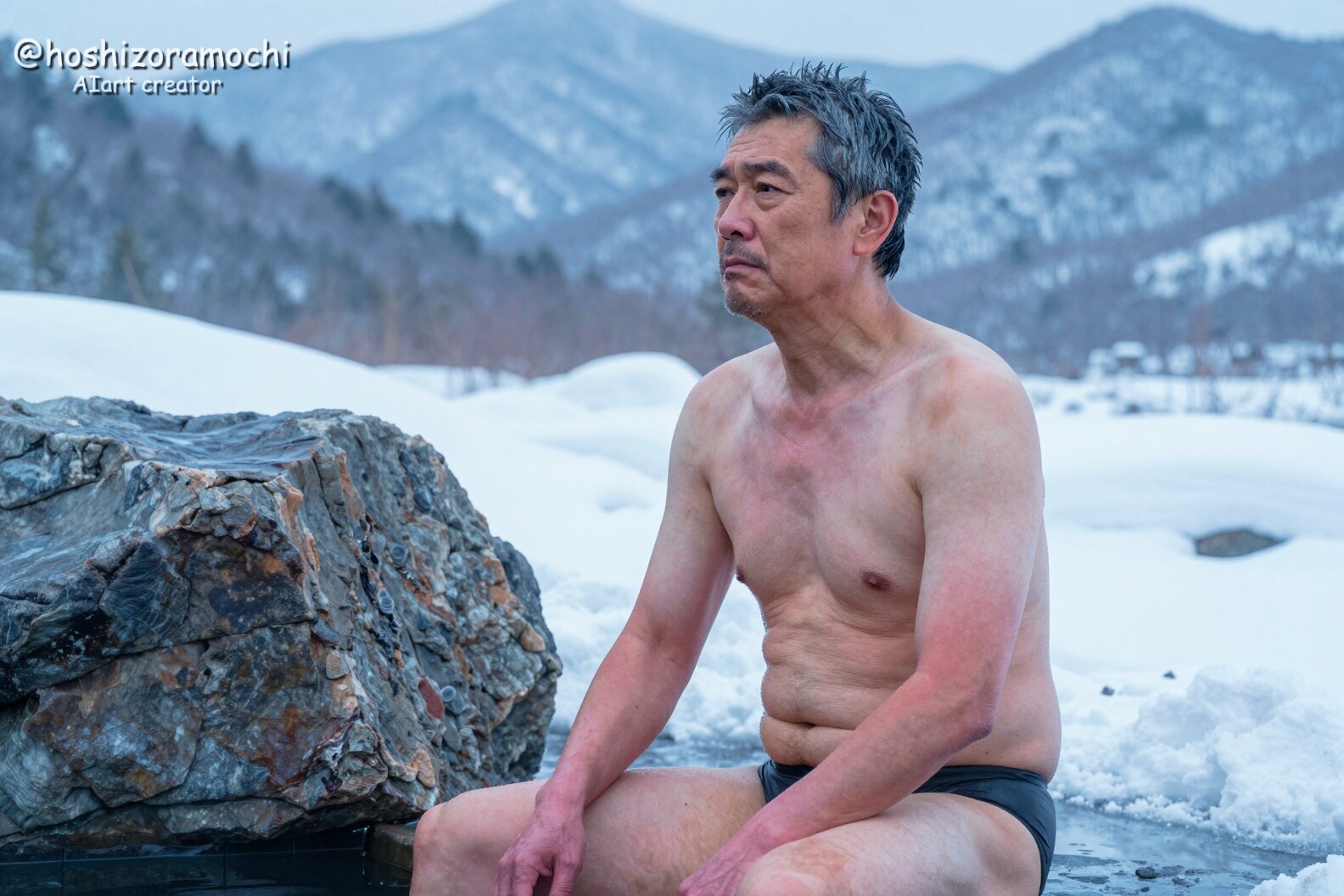 雪原の静寂：自然と対峙する外気浴