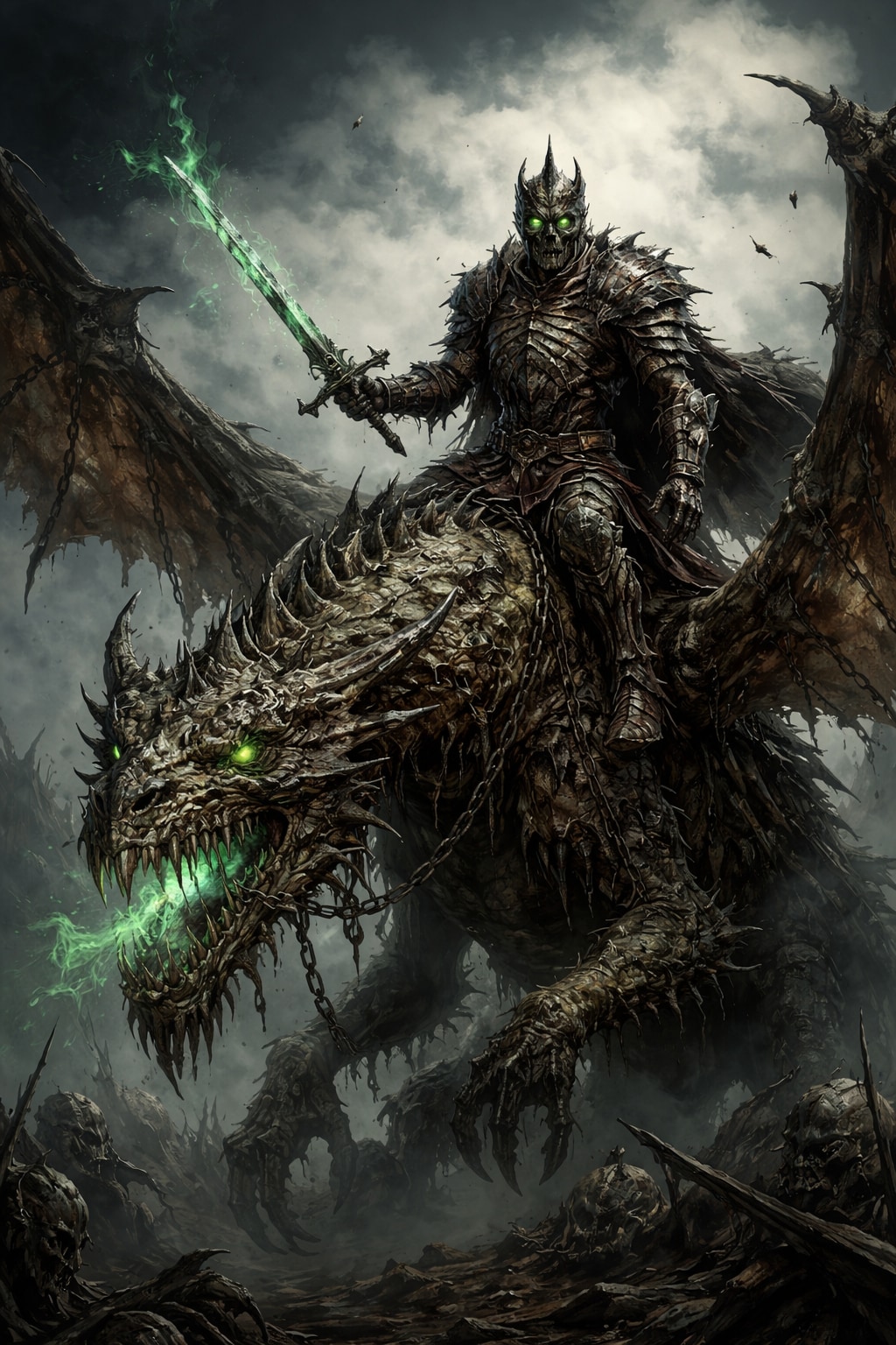 不死竜を駆るモノ