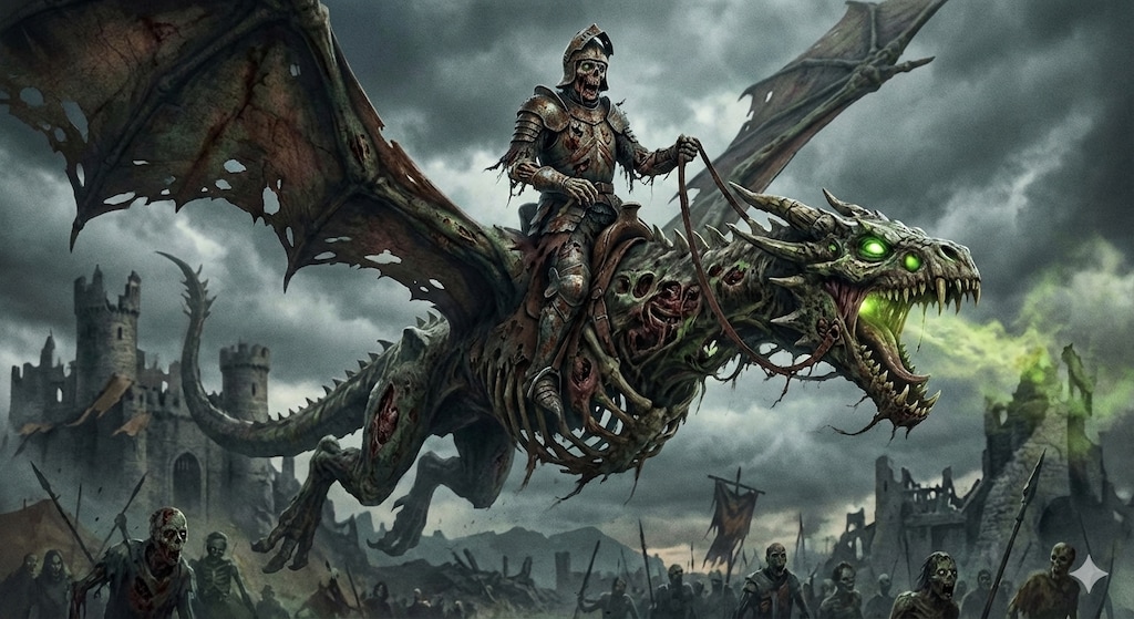 不死竜を駆るモノ