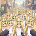 通勤中でもついてくるクローン達 2枚目