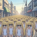 通勤中でもついてくるクローン達 4枚目