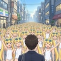 通勤中でもついてくるクローン達 7枚目