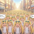 通勤中でもついてくるクローン達 8枚目