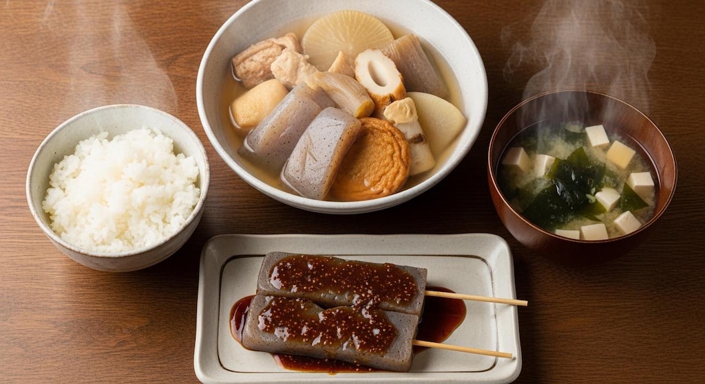 摩訶不思議食堂のこんにゃく膳