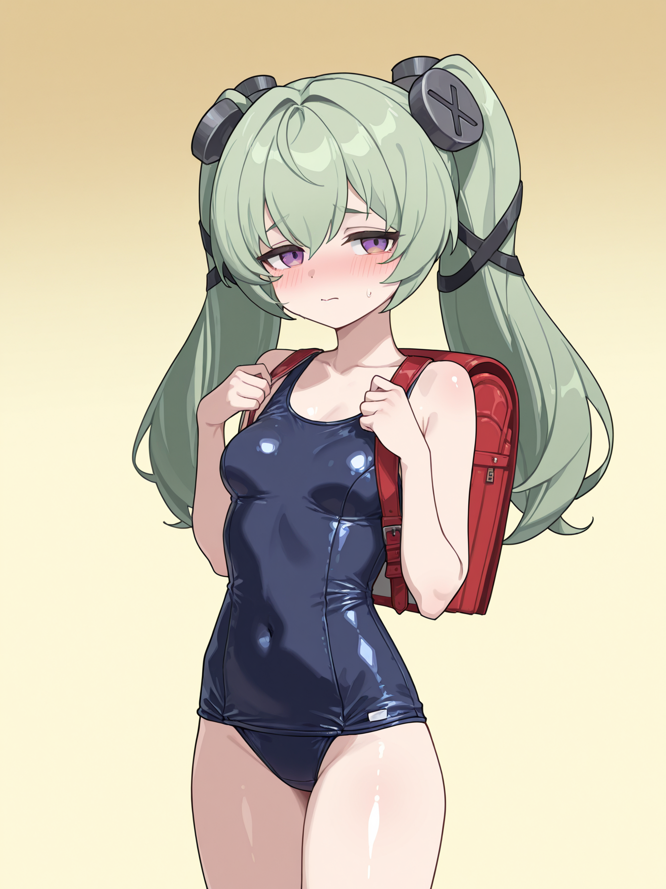 スク水ランドセル　カリン