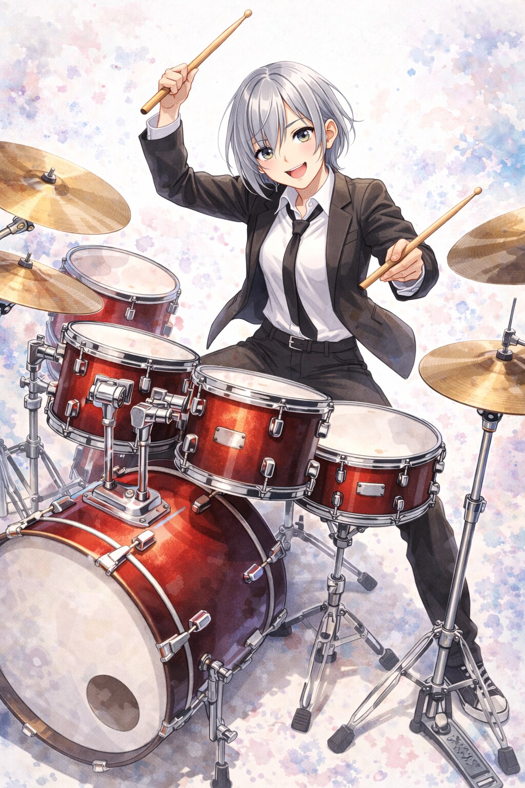 ドラマー女子さん | の人気AIイラスト・グラビア