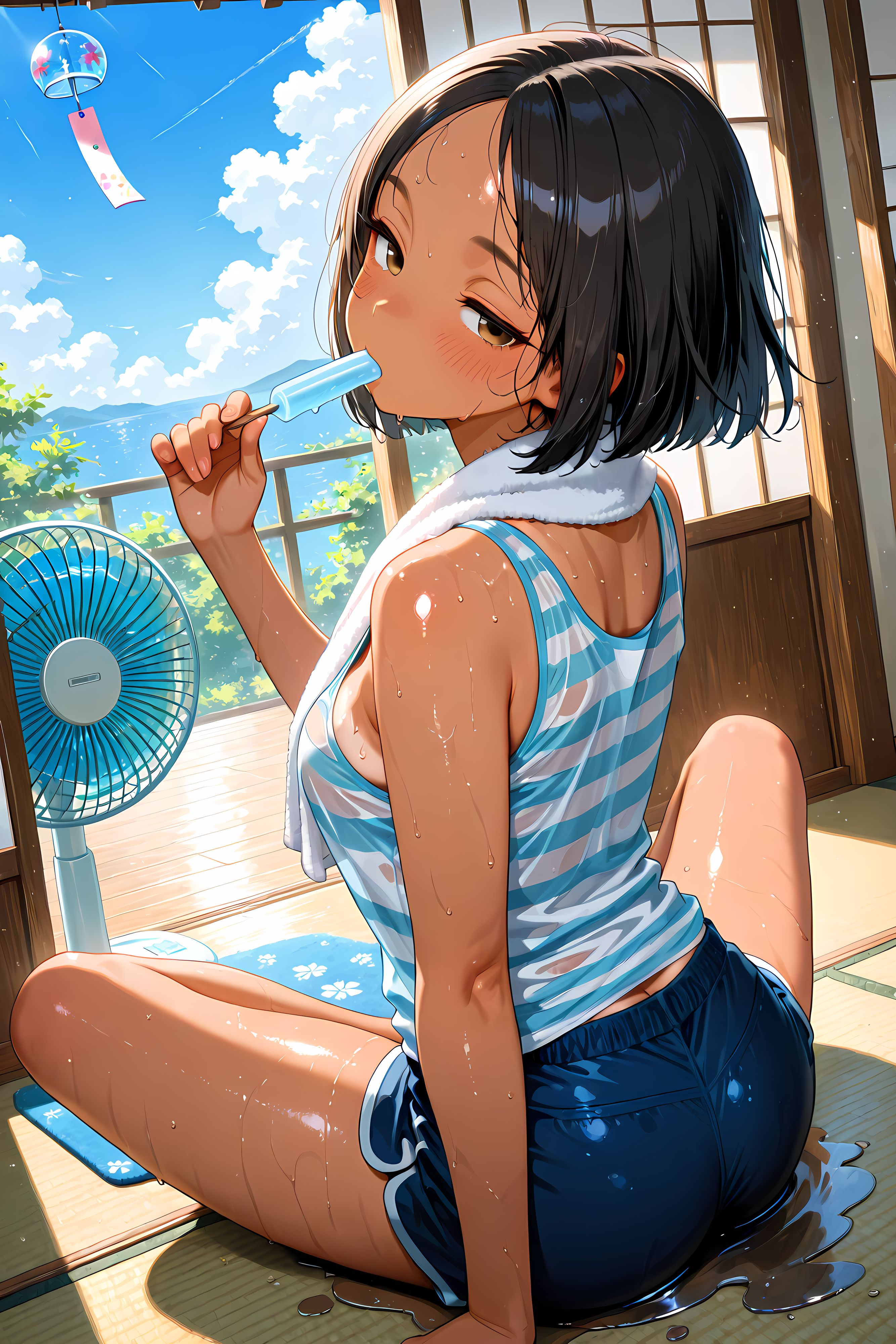 妹よ…貴殿のアイスはありがたく頂いた