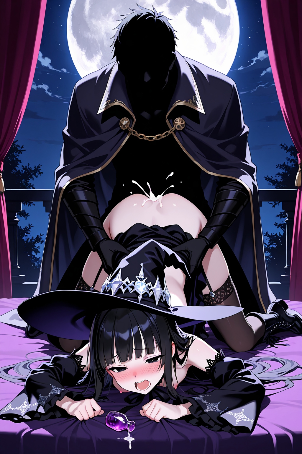 襲われるぱっつんちゃん