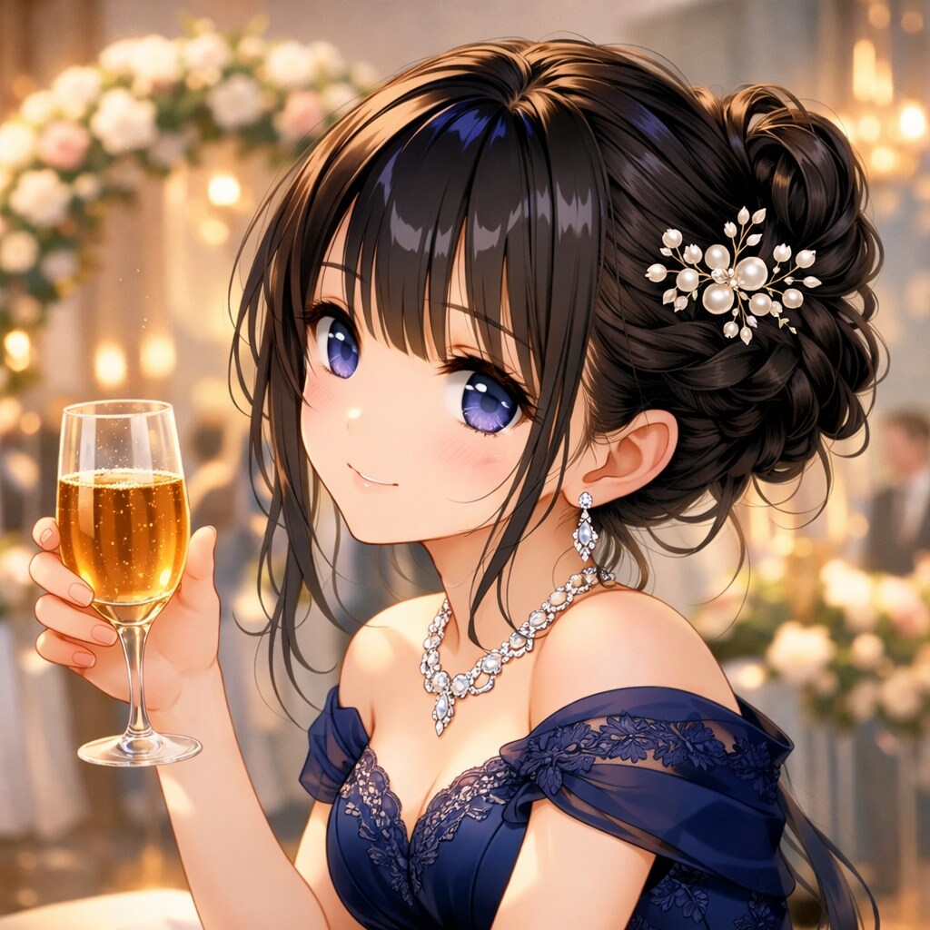 先輩の結婚式に