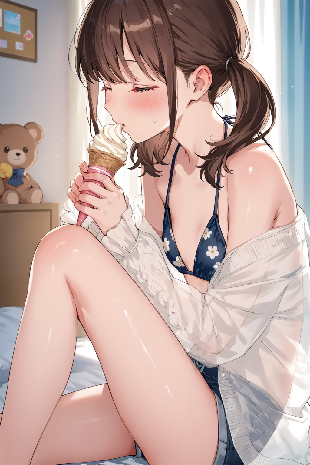 今ならソフトクリーム味だよっ・・