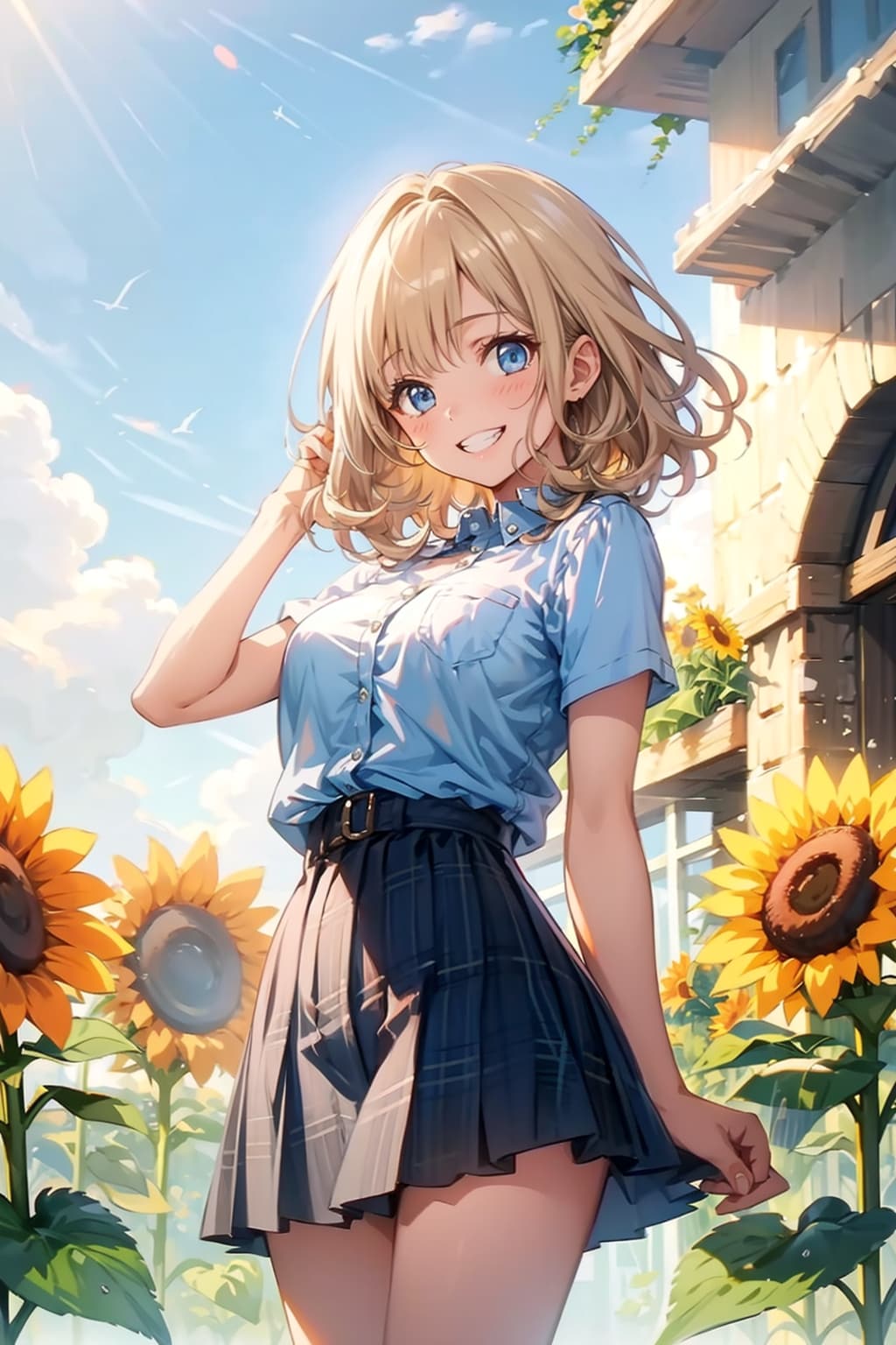 夏！が似合う彼女