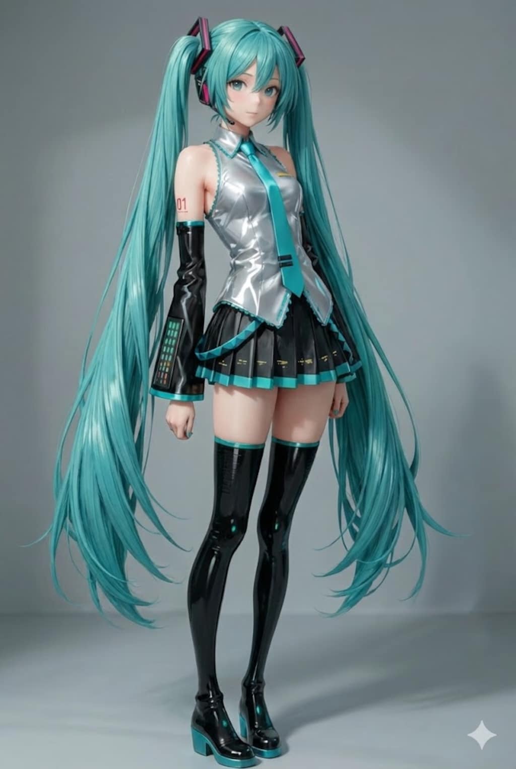 初音ミク、等身大フィギュア