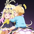 漆黒少女と遊びたい(背面) 2枚目