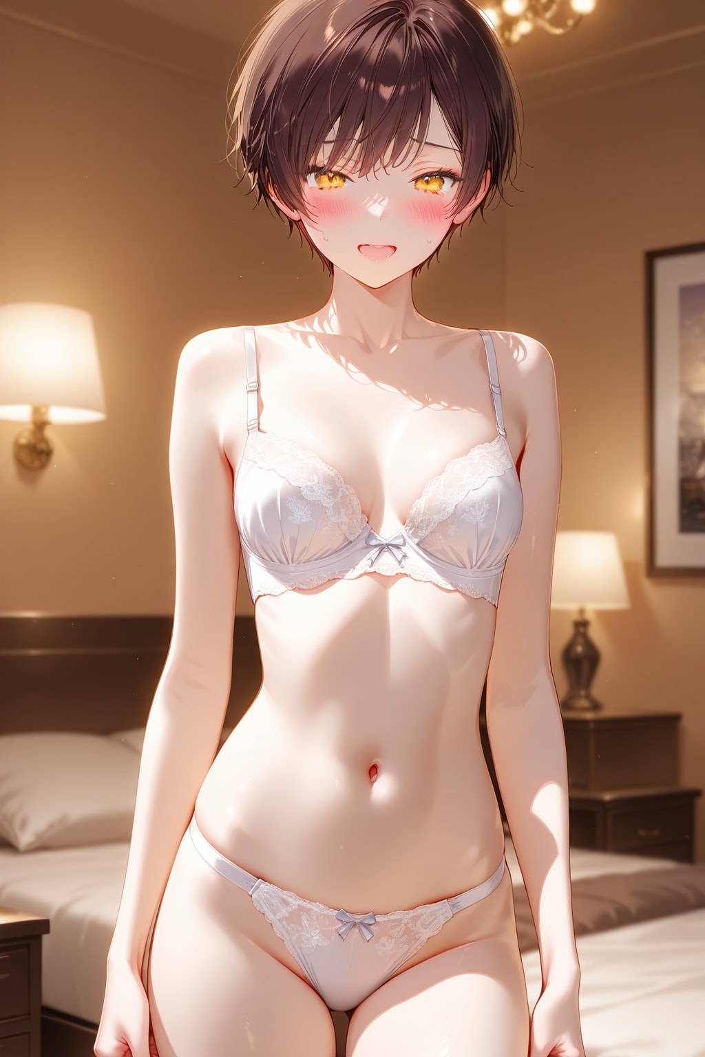 ランジェリー／愛撫