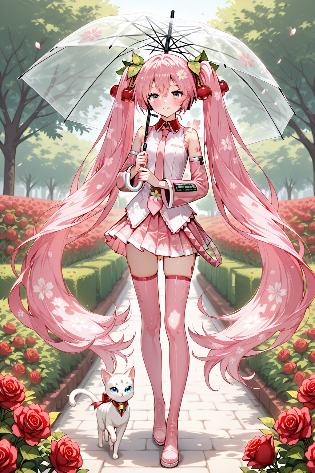 QILIN 桜ミク | の人気AIイラスト・グラビア