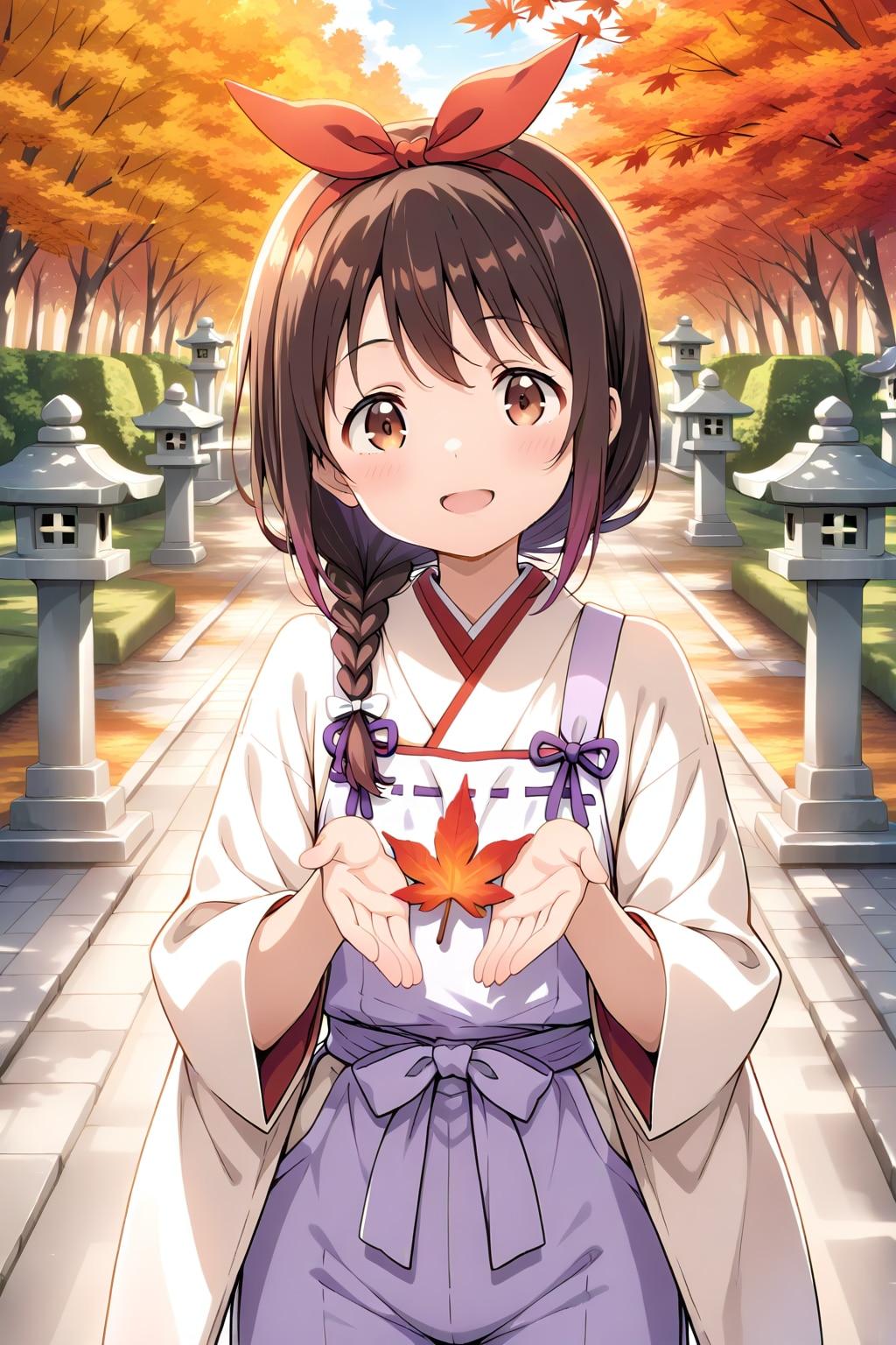 秋色に触れる心