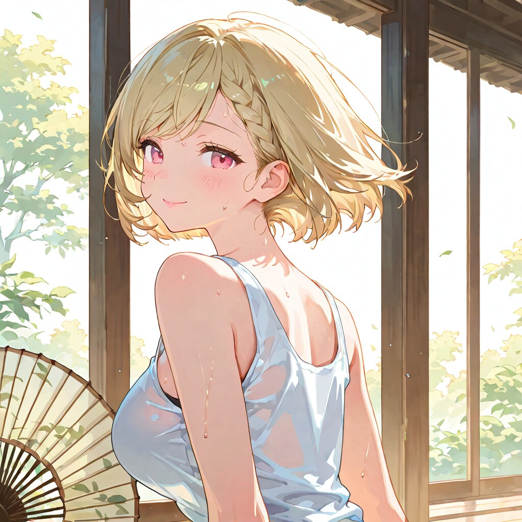 田舎での涼