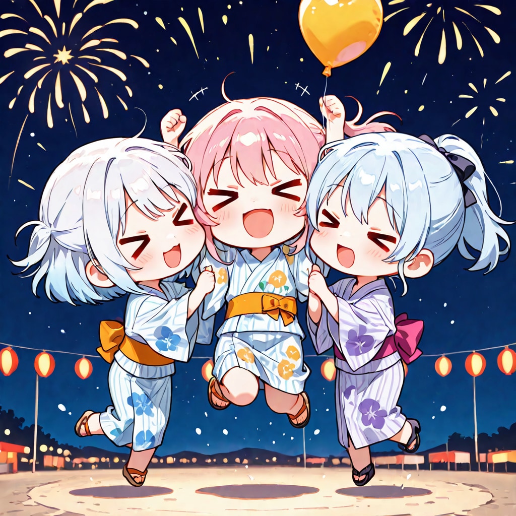仲良しちゃんの夏祭り