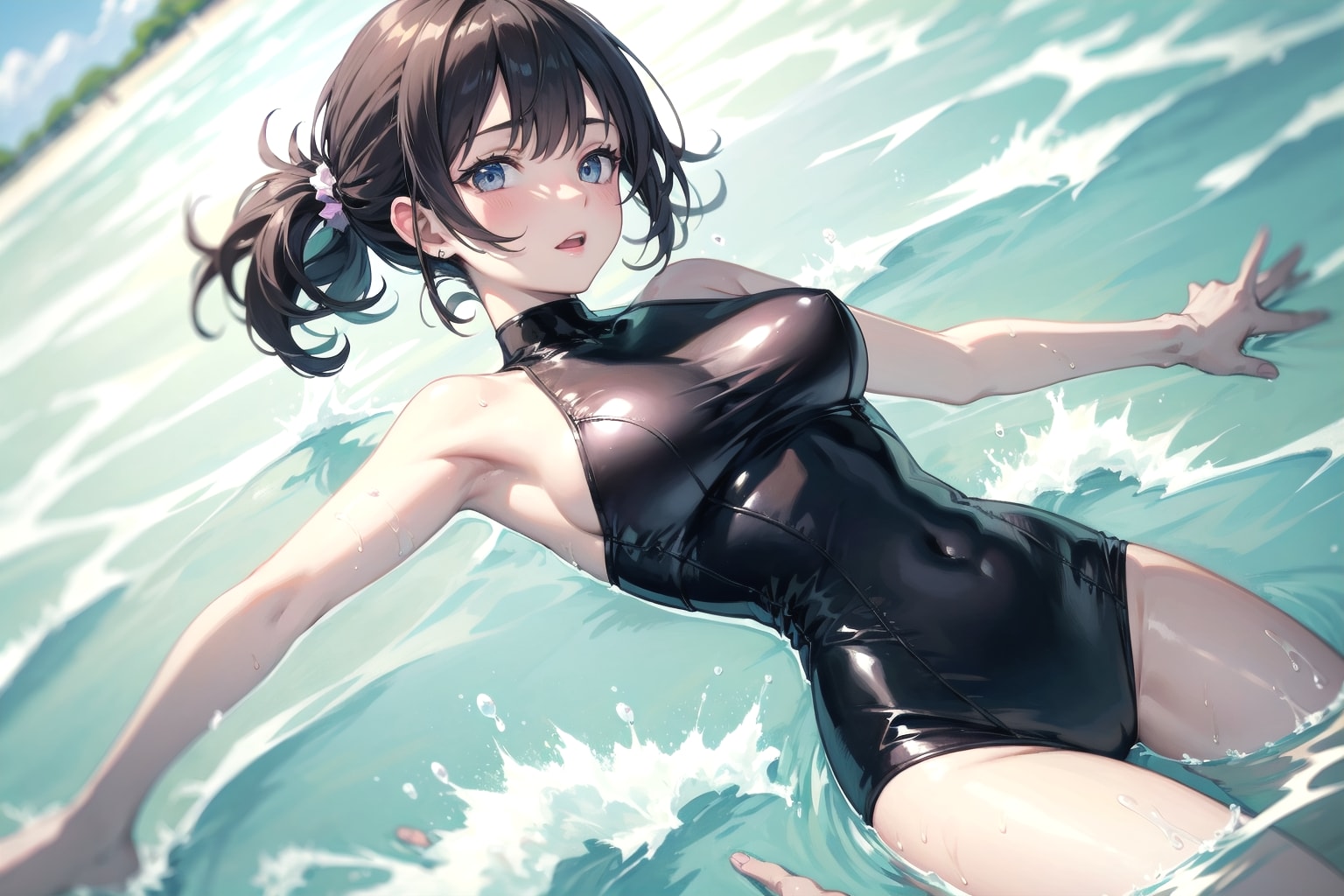 水泳女子