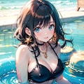 水泳女子 3枚目