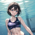 水泳女子 6枚目