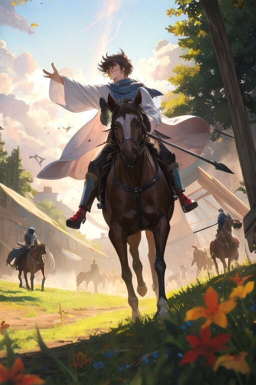 聖竜戦記1 闇の予言 | の人気AIイラスト・グラビア