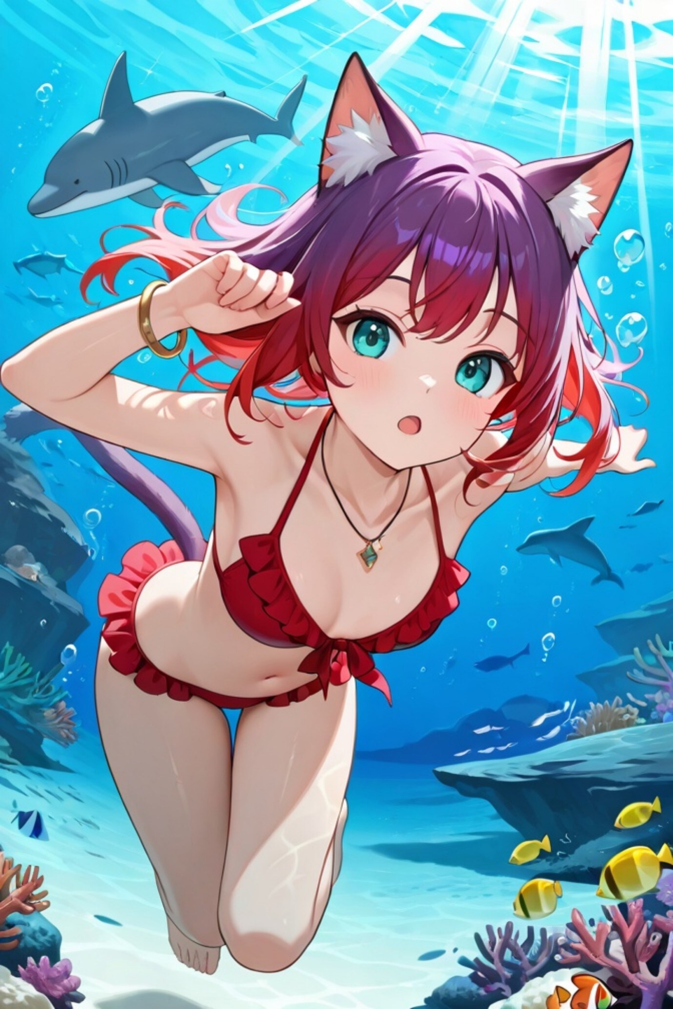 紫髪ちゃん