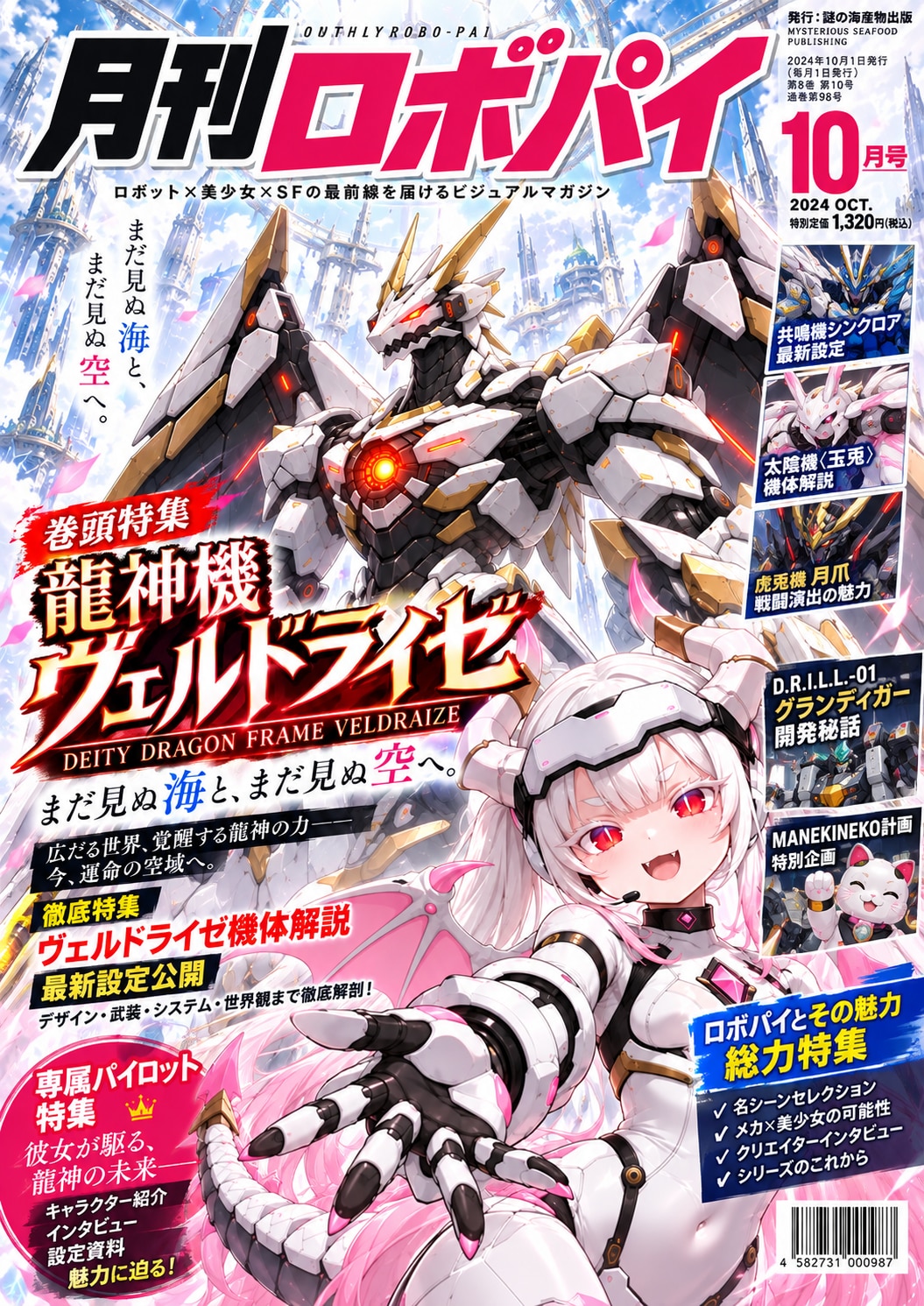 龍神機ヴェルドライゼ | の人気AIイラスト・グラビア