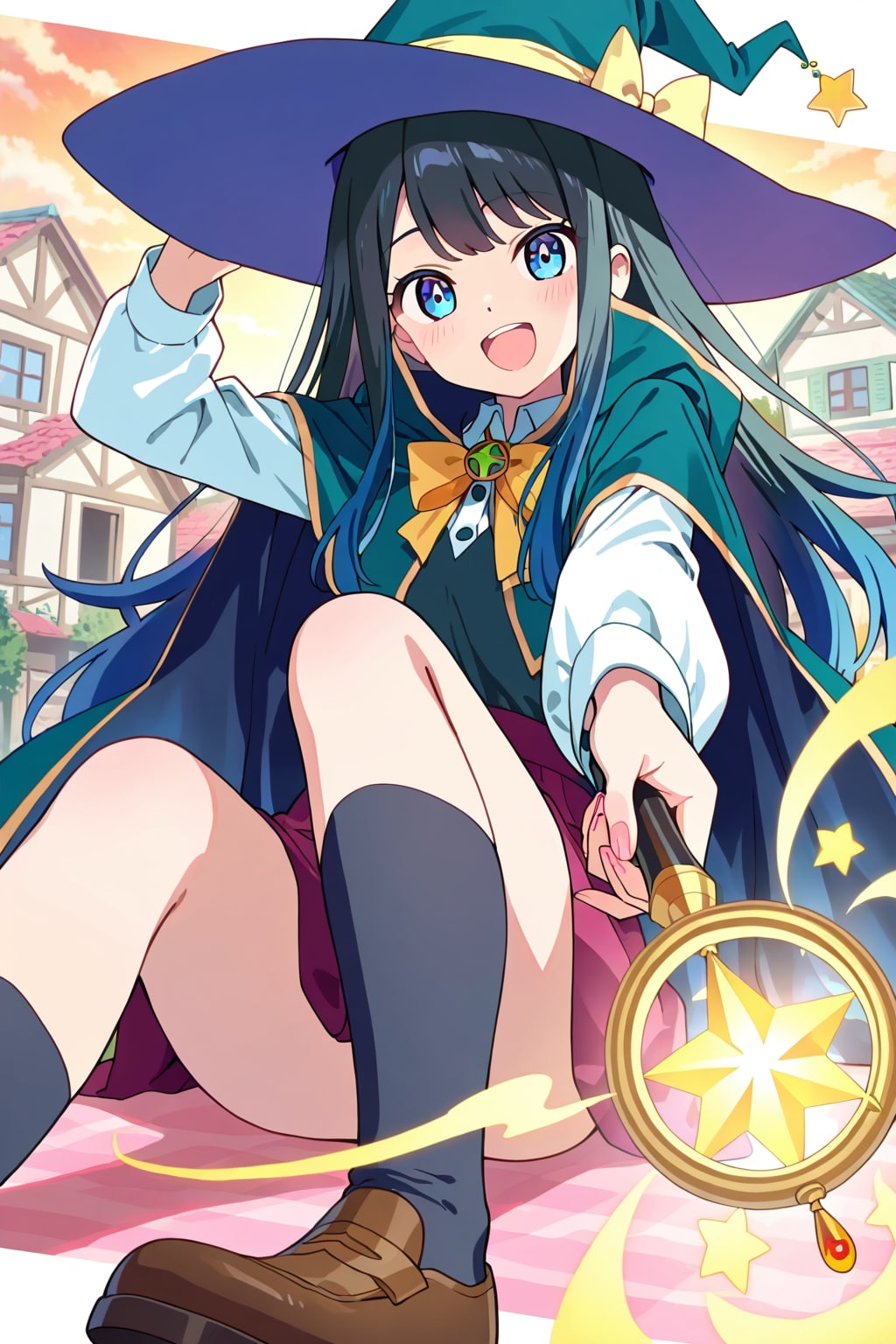 魔法使いっこ | の人気AIイラスト・グラビア