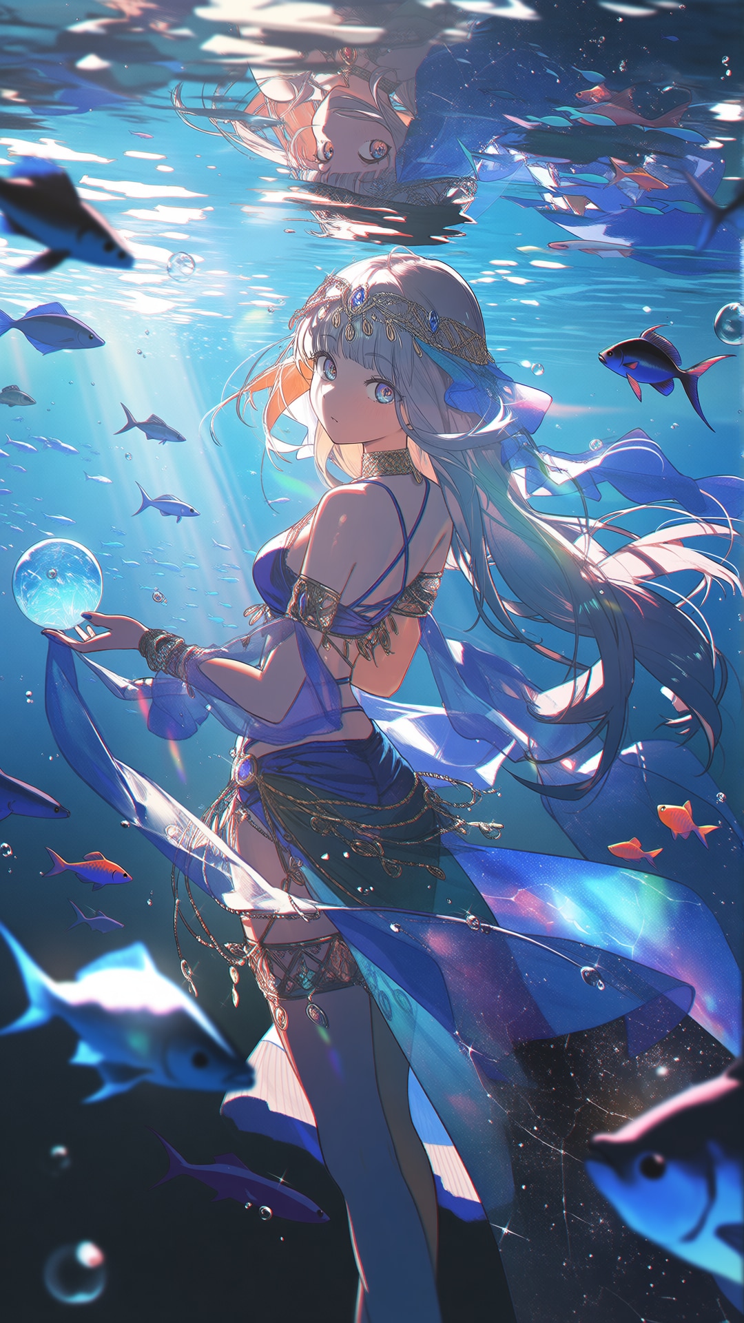 水中 | の人気AIイラスト・グラビア
