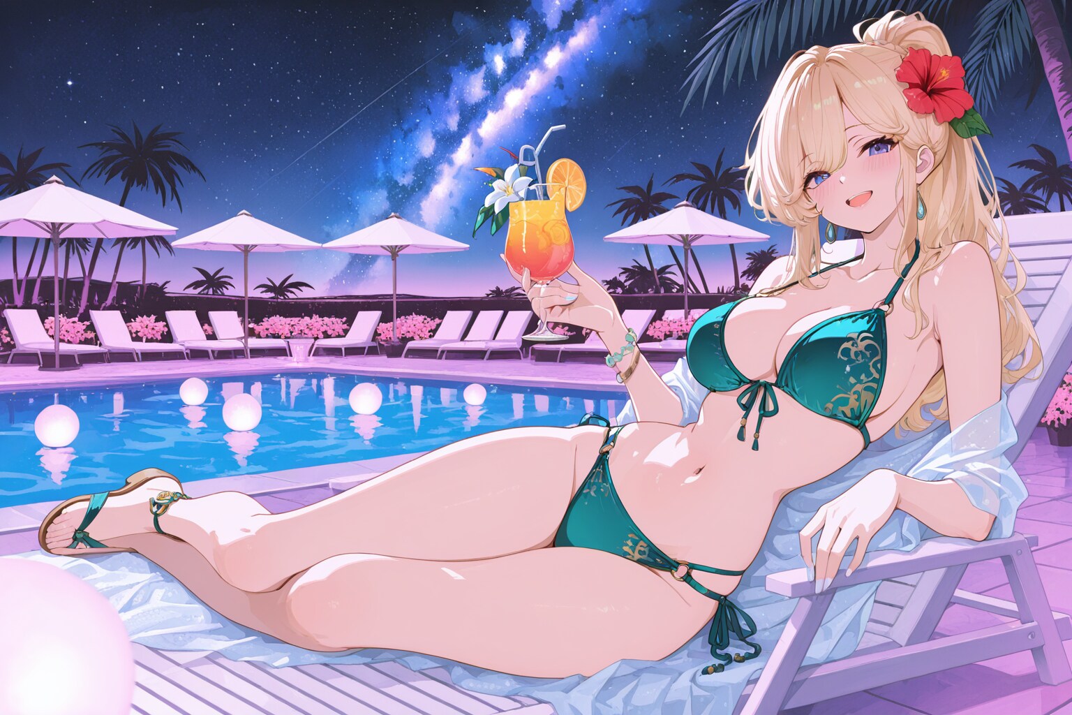リゾートプール.2