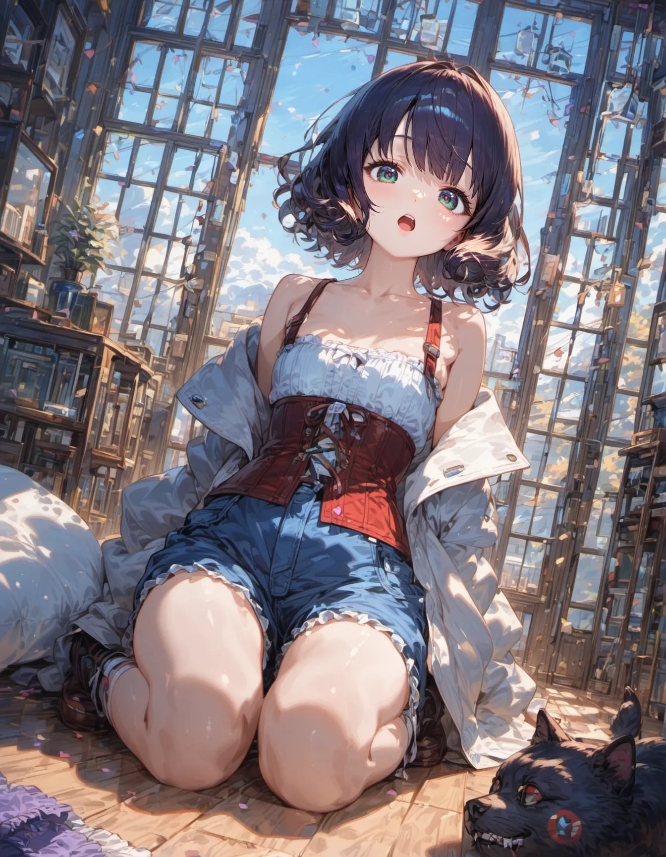 Daydreaming in the Grand Conservatory | の人気AIイラスト・グラビア