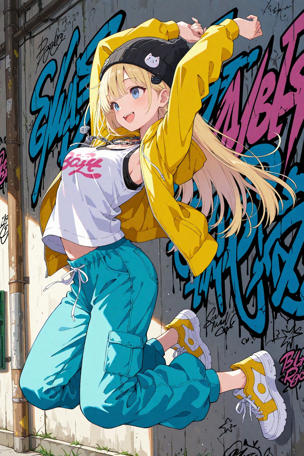 ひまりちゃんのヒップホップスタイル