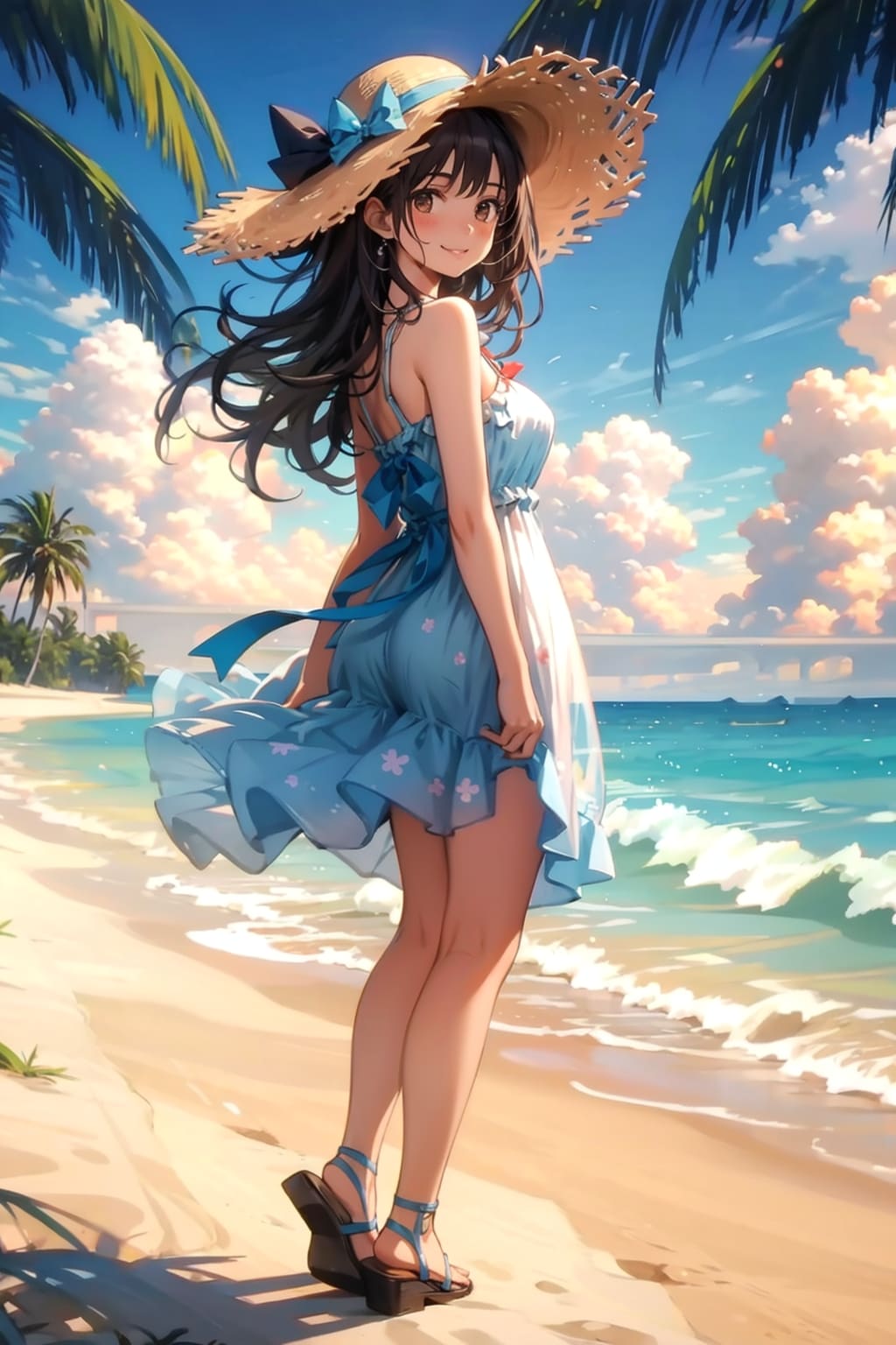 海、一緒に見ましょ！