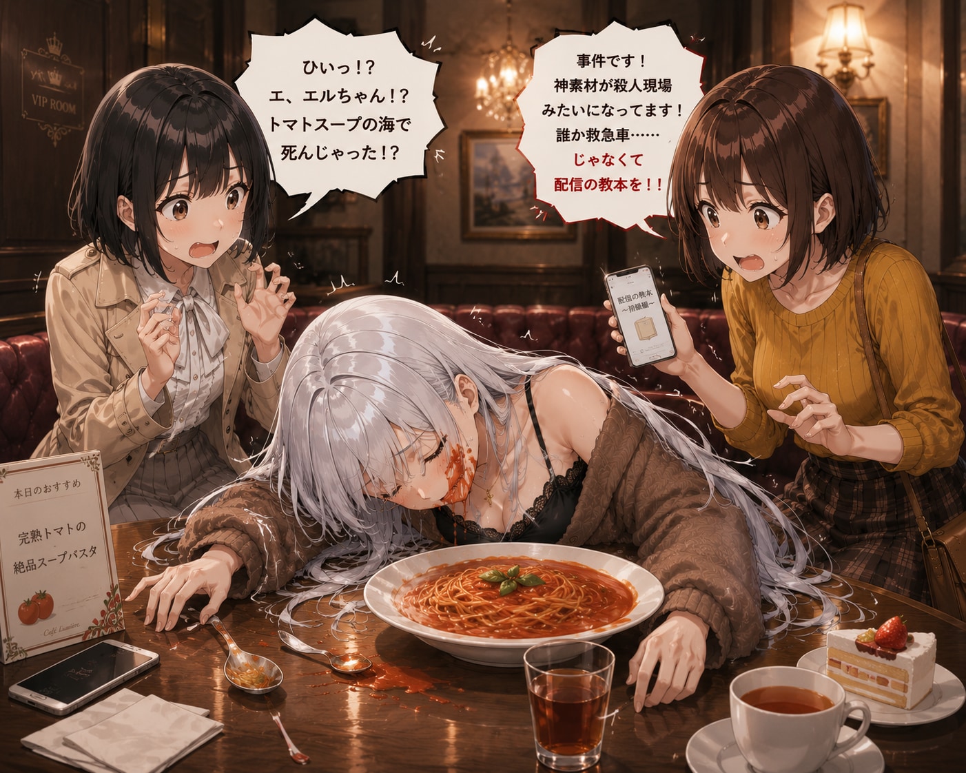【TSポンコツ女神】第59話　「トマトスープ殺人事件」