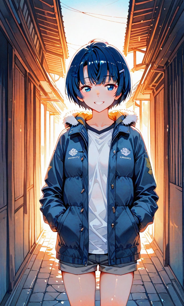 微笑む柑菜ちゃん | の人気AIイラスト・グラビア