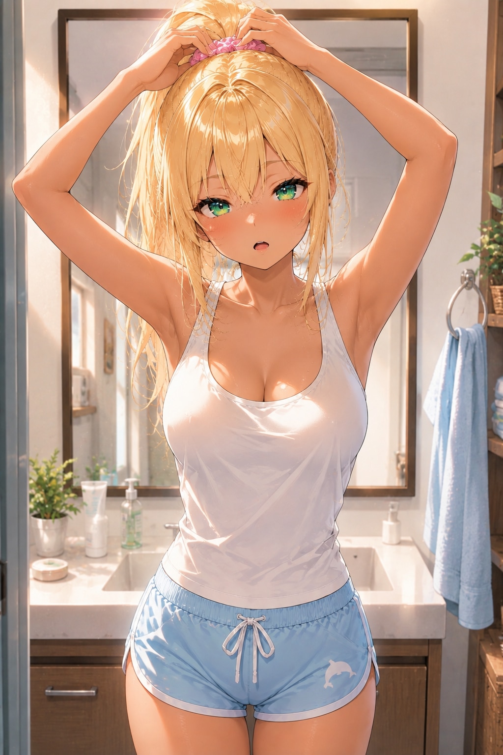 綺羅ちゃんの朝支度♪