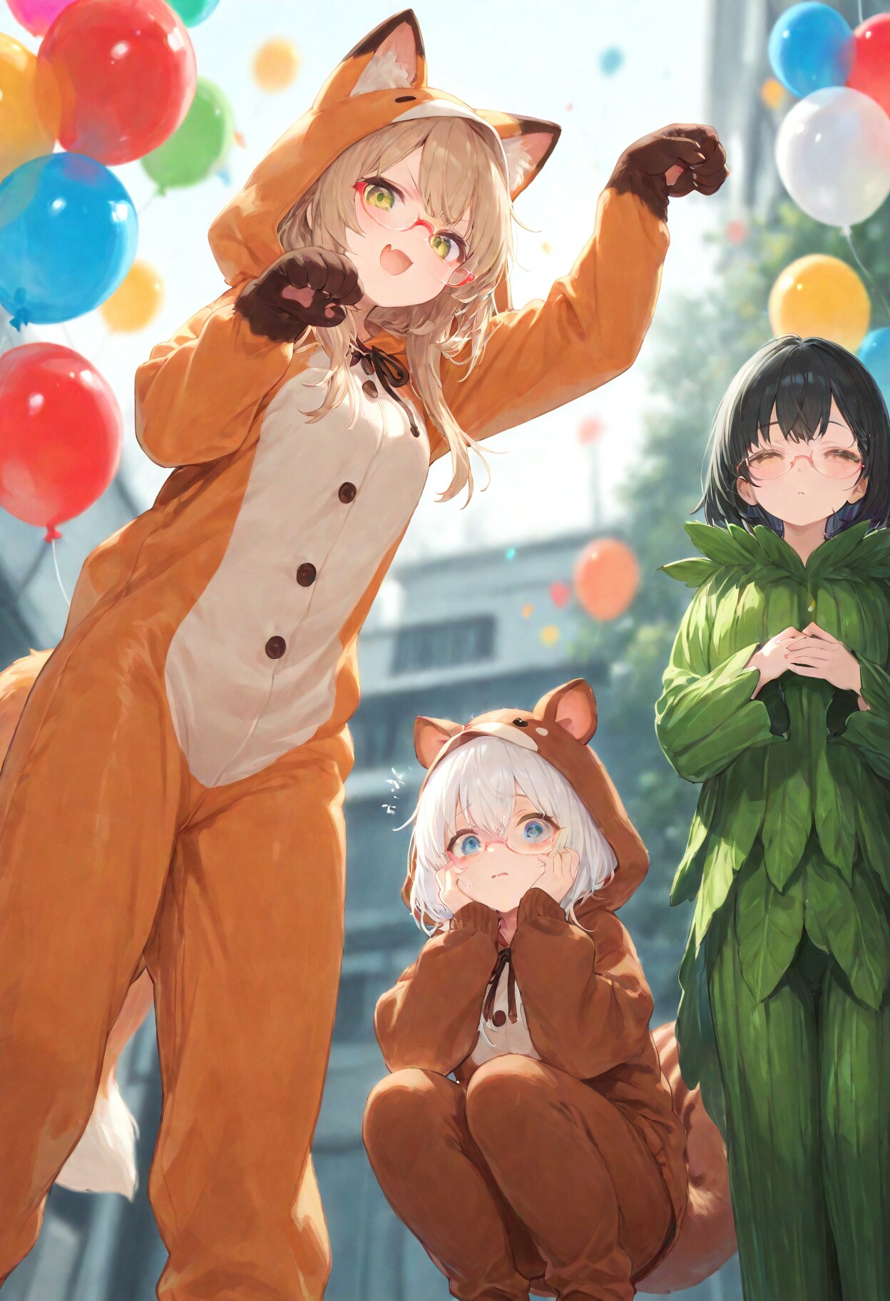 着ぐるみ（ComfyUI） | の人気AIイラスト・グラビア